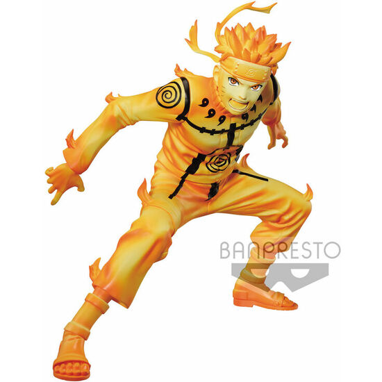 FIGURA UZUMAKI NARUTO VIBRATION STARS NARUTO SHIPPUDEN 15CM image 0