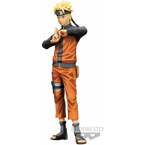 FIGURA UZUMAKI NARUTO GRANDISTA NERO NARUTO SHIPPUDEN 27CM image 3