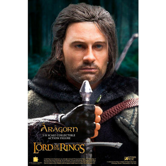 FIGURA REAL MASTER ARAGORN SPECIAL VERSION EL SEÑOR DE LOS ANILLOS 23CM image 2