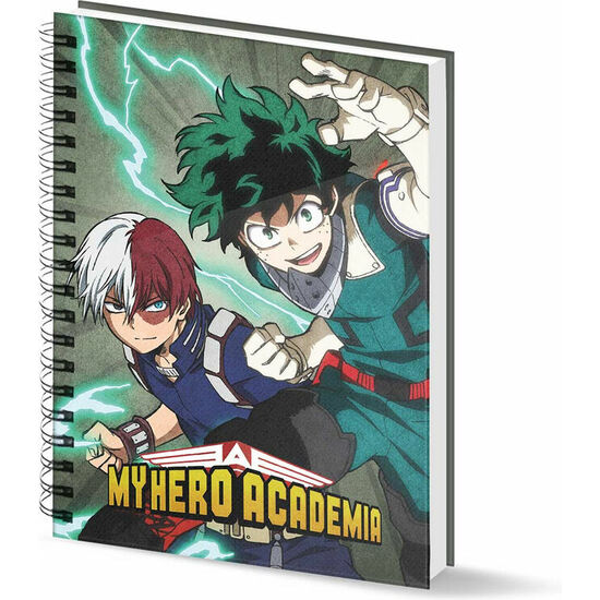 CUADERNO A5 BATTLE MY HERO ACADEMIA image 0