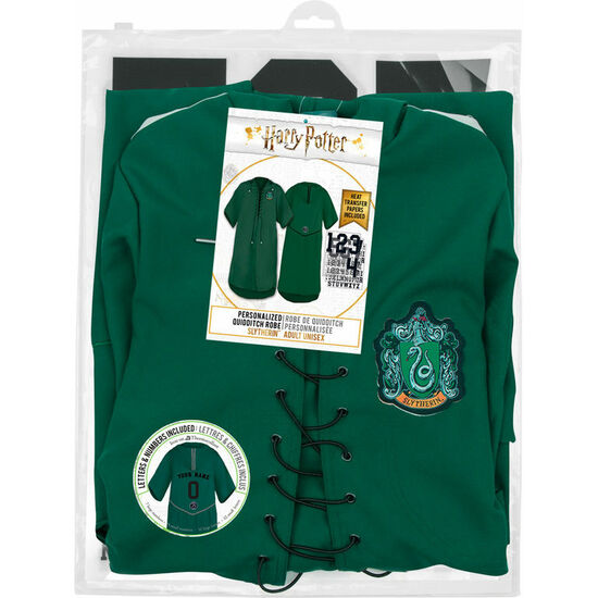 TUNICA QUIDDITCH SLYTHERIN HARRY POTTER image 3