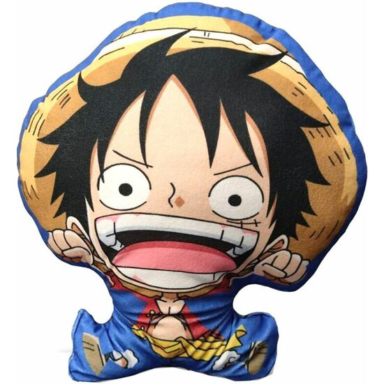 COJIN 3D D LUFFY ONE PIECE 35CM image 0