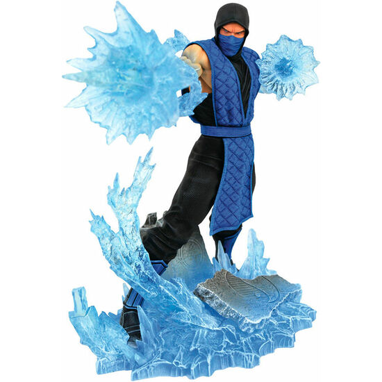 FIGURA DIORAMA MORTAL KOMBAT GALLERY SUB-ZERO 23CM image 0