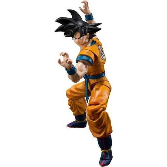 FIGURA SH FIGUARTS SON GOKU SUPER HERO DRAGON BALL SUPER 14CM image 0