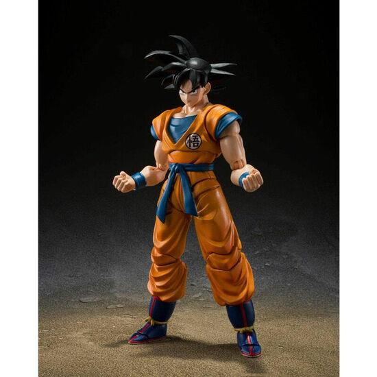 FIGURA SH FIGUARTS SON GOKU SUPER HERO DRAGON BALL SUPER 14CM image 1