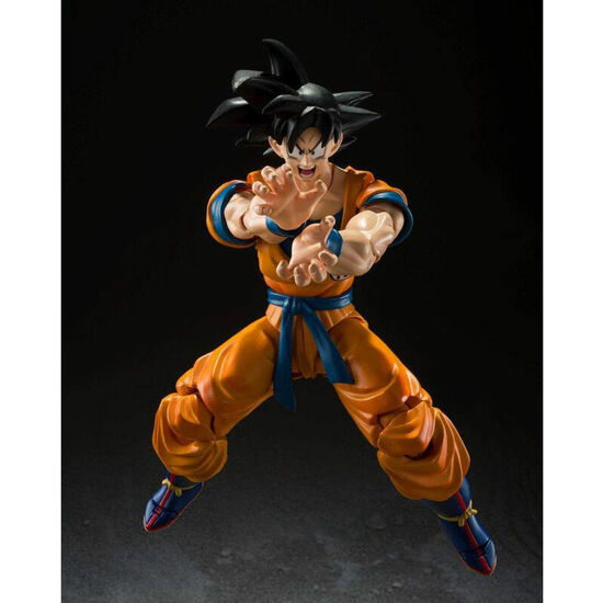 FIGURA SH FIGUARTS SON GOKU SUPER HERO DRAGON BALL SUPER 14CM image 4