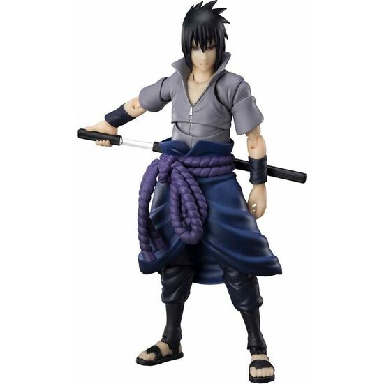 FIGURA SH FIGUARTS SASUKE UCHIBA HE WHO BEARS ALL HATRED NARUTO SHIPPUDEN 15CM image 0