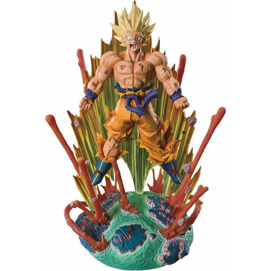 FIGURA SH FIGUARTS SUPER SAIYAN SON GOKU TALKING ABOUT KRILLIN DRAGON BALL Z 27CM image 0