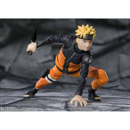 FIGURA SH FIGUARTS NARUTO UZUMAKI JINCHUURIKI NARUTO SHIPPUDEN 14CM image 2