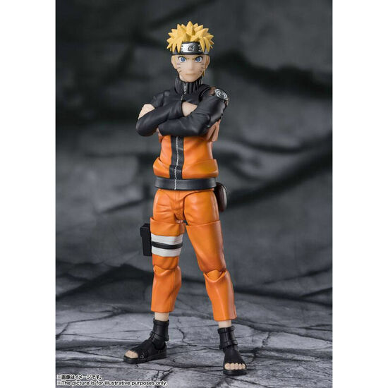 FIGURA SH FIGUARTS NARUTO UZUMAKI JINCHUURIKI NARUTO SHIPPUDEN 14CM image 3