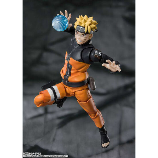 FIGURA SH FIGUARTS NARUTO UZUMAKI JINCHUURIKI NARUTO SHIPPUDEN 14CM image 4