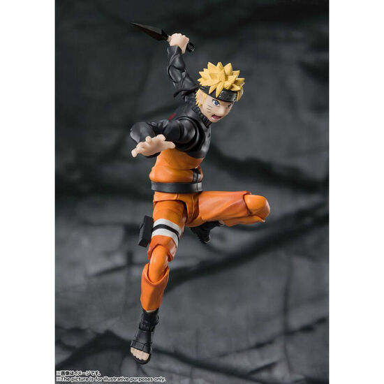 FIGURA SH FIGUARTS NARUTO UZUMAKI JINCHUURIKI NARUTO SHIPPUDEN 14CM image 5