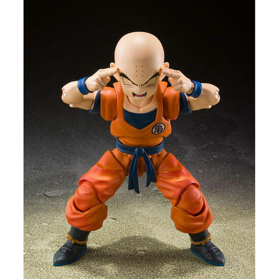 FIGURA FIGUARTS KRILLIN EARTHS STRONGEST MAN DRAGON BALL Z 12CM image 0