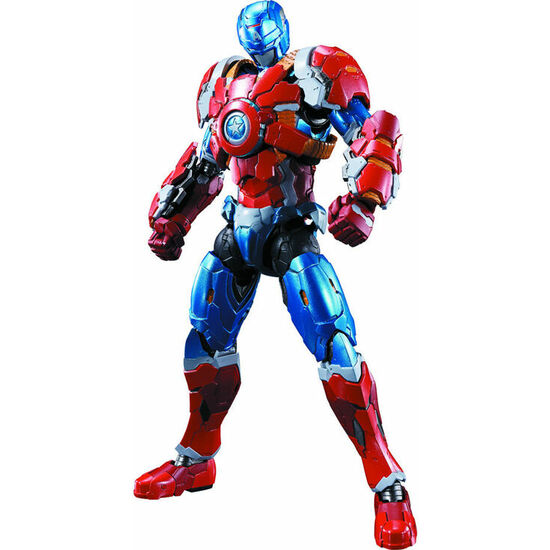 FIGURA SH FIGUARTS CAPITAN AMERICA TECH-ON LOS VENGADORES AVENGERS MARVEL 16CM image 0