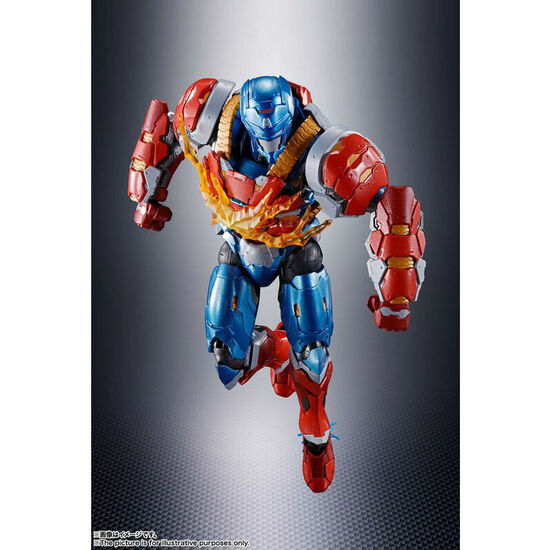 FIGURA SH FIGUARTS CAPITAN AMERICA TECH-ON LOS VENGADORES AVENGERS MARVEL 16CM image 4