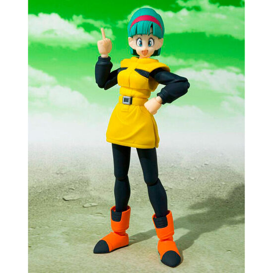 FIGURA BULMA JOURNEY TO PLANET NAMEK DRAGON BALL Z 14CM image 2