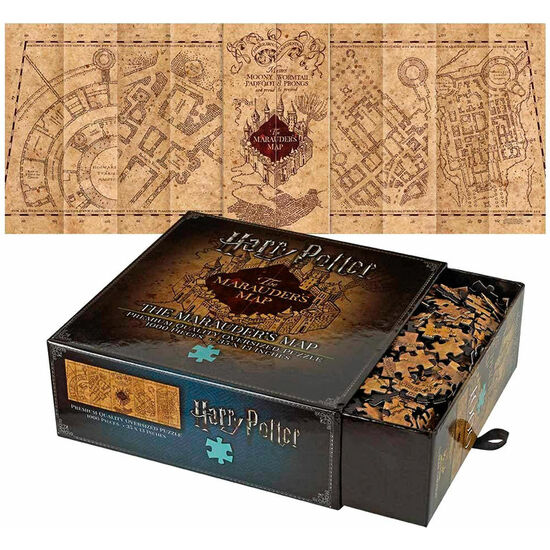 PUZZLE MAPA DEL MERODEADOR HARRY POTTER 1000PZ image 0