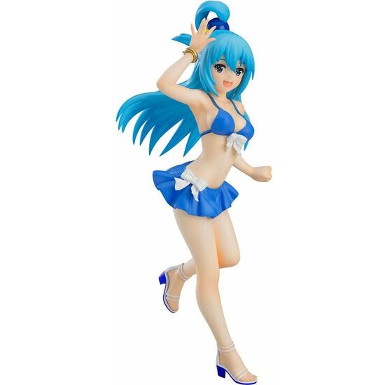 FIGURA POP UP PARADE AQUA SWIMSUIT KONOSUBA 18CM image 0