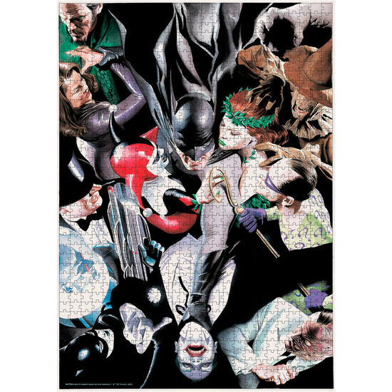 PUZZLE BATMAN ENEMIGOS DC COMICS 1000PZS image 0