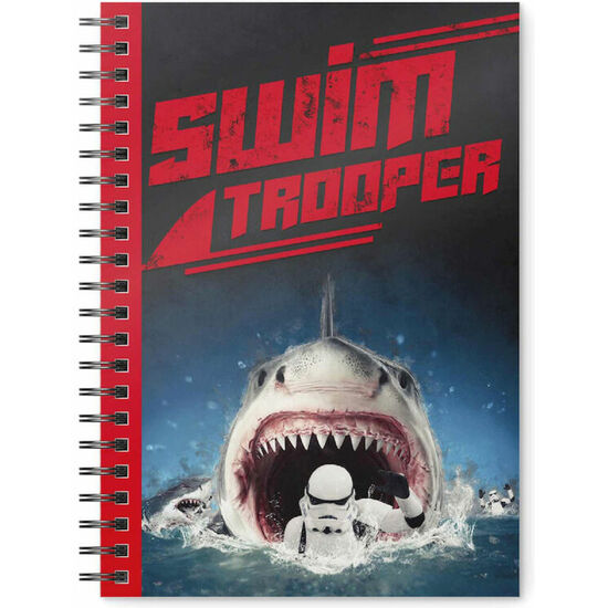 CUADERNO A5 SWIMTROOPER ORIGINAL STORMTROOPER image 0