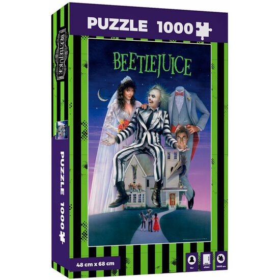 PUZZLE MOVIE POSTER BEETLEJUICE 1000PZS image 0