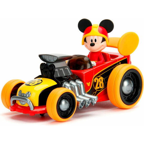 COCHE RADIO CONTROL ROADSTER RACER MICKEY DISNEY image 2