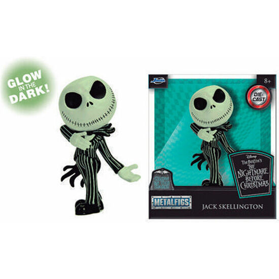 FIGURA METALFIGS JACK SKELLINGTON PESADILLA ANTES DE NAVIDAD 10CM image 0