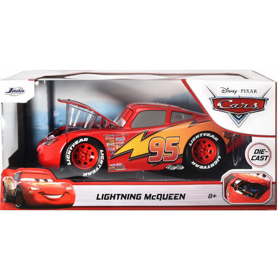 COCHE RAYO MCQUEEN METAL CARS DISNEY PIXAR 1/24 image 0