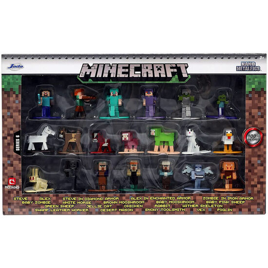 SET 20 FIGURAS MINECRAFT 4CM image 2