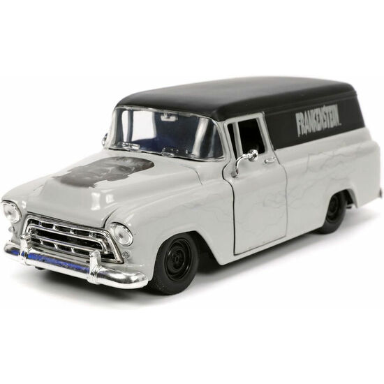 SET FIGURA + COCHE CHEVY SUBURBAN DELIVERY 1957 FRANKENSTEIN image 3