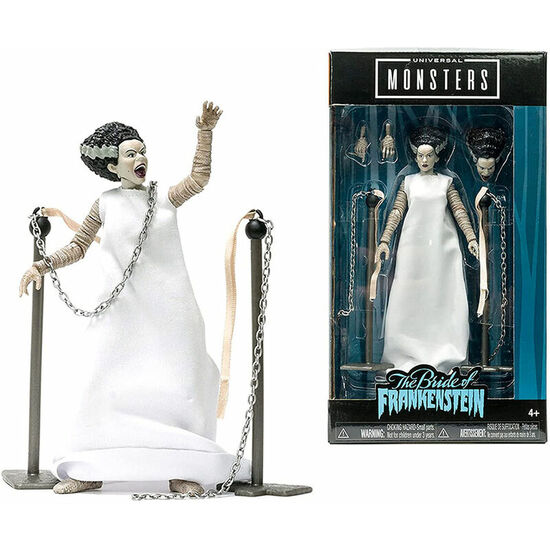 FIGURA NOVIA DE FRANKENSTEIN UNIVERSAL MONSTERS 15CM image 0