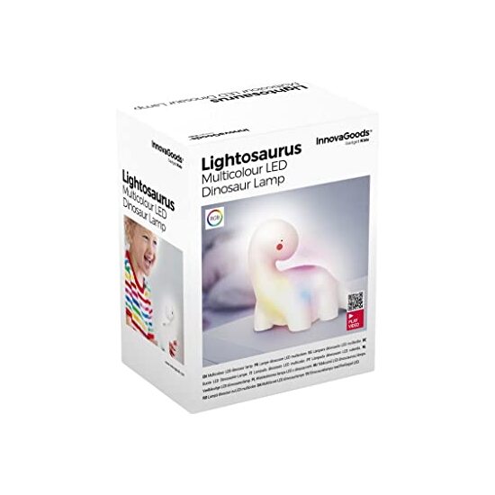LÁMPARA DINOSAURIO LED MULTICOLOR LIGHTOSAURUS INNOVAGOODS image 4