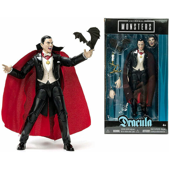 FIGURA DRACULA UNIVERSAL MONSTERS 15CM image 0