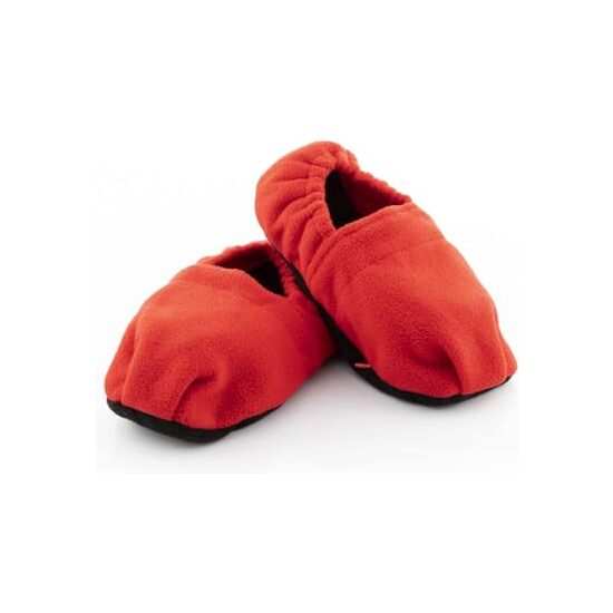 ZAPATILLAS DE CASA CALENTABLES EN MICROONDAS INNOVAGOODS ROJO image 0