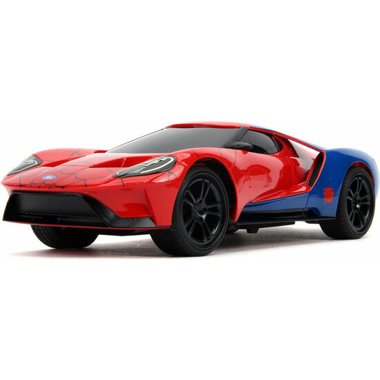 COCHE RADIO CONTROL FORD GT 2017 SPIDERMAN MARVEL image 1