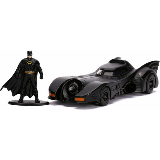 SET FIGURA + COCHE BATMOVIL METAL 1989 BATMAN DC COMICS image 0