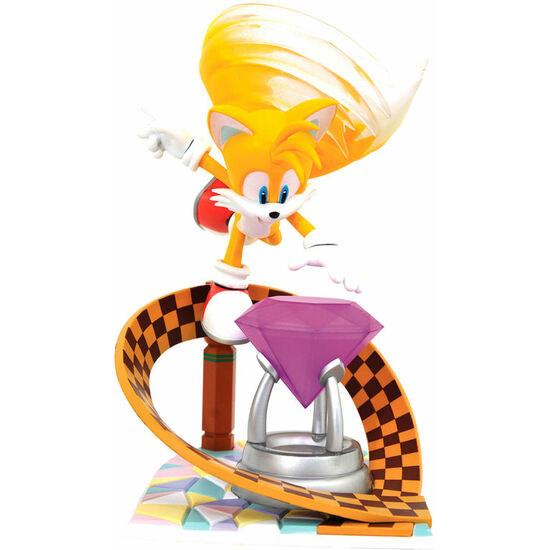 FIGURA DIORAMA TAILS SONIC THE HEDGEHOG 23CM image 0