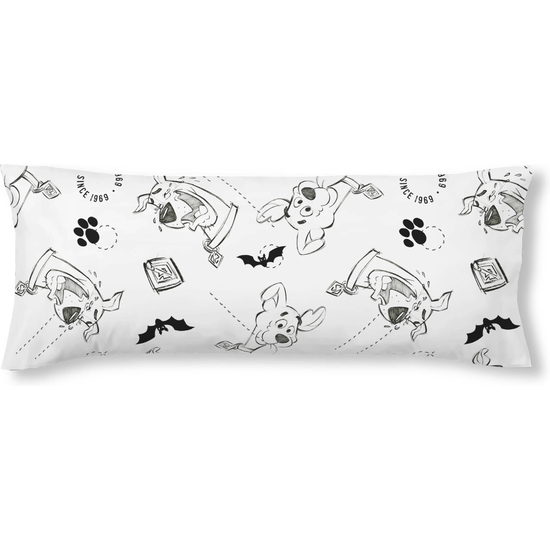 FUNDA DE ALMOHADA 100% ALGODÓN SCOOBY SKETCH CAMA DE 90. image 0