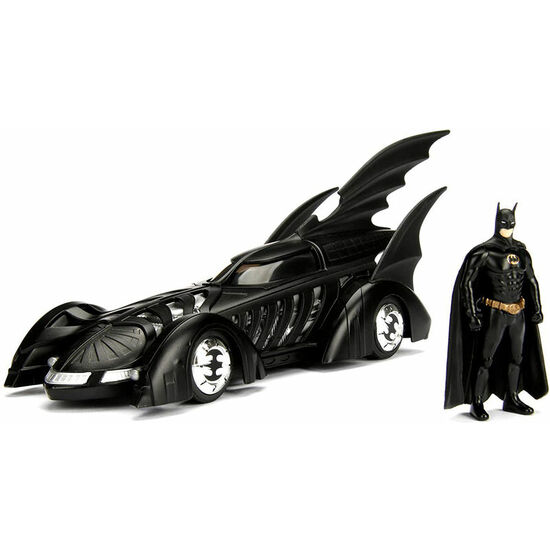 SET FIGURA + COCHE BATMOVIL METAL BATMAN FOREVER DC COMICS image 0