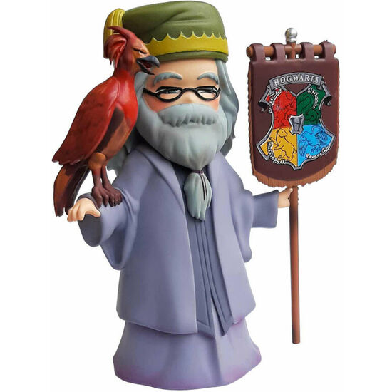 FIGURA DUMBLEDORE Y FUMSECK HARRY POTTER 15CM image 0