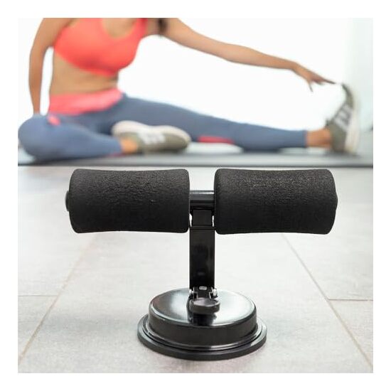 BARRA DE SUJECIÓN PARA ABDOMINALES CON VENTOSA Y GUÍA DE EJERCICIOS COREUP INNOVAGOODS image 3