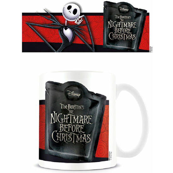 TAZA JACK BANNER PESADILLA ANTES DE NAVIDAD DISNEY image 0