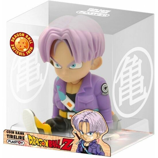 FIGURA HUCHA TRUNKS DRAGON BALL 15CM image 0