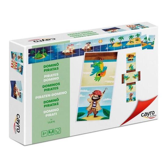 JUEGO DOMINO PIRATAS REVERSIBLE image 0