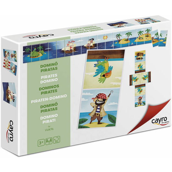 JUEGO DOMINO PIRATAS REVERSIBLE image 1
