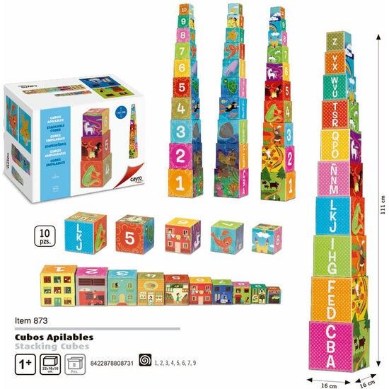 CUBOS APILABLES 10 PZS image 4