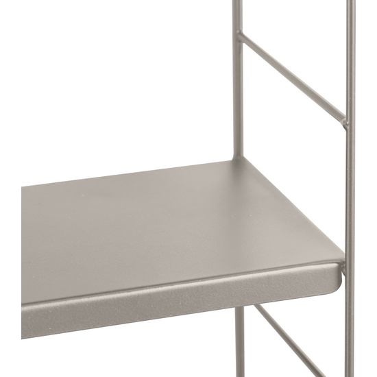 ESTANTE 3 BALDAS 58X16X58 CM GRIS image 2