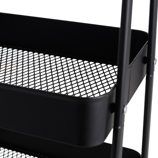 MESA CAMARERA C/RUEDAS NEGRO image 3