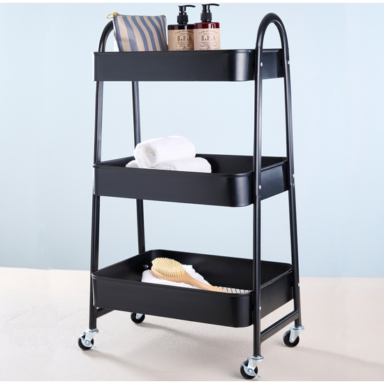 MESA CAMARERA C/RUEDAS NEGRO image 4