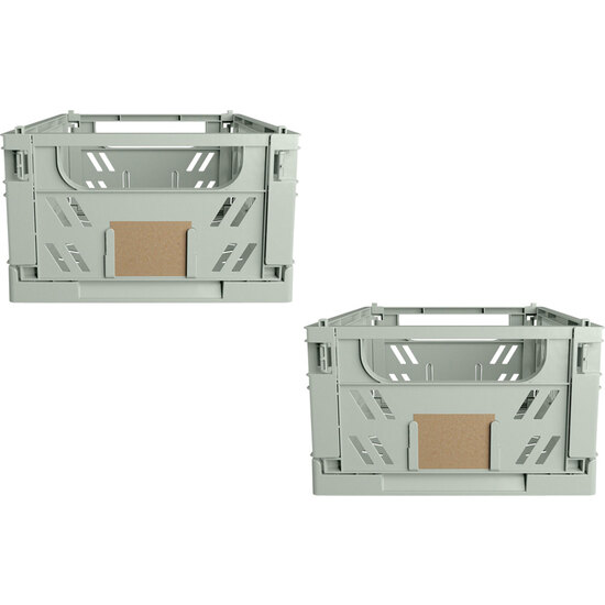 SET 2 CAJA PLEGABLE MINT GREEN image 2